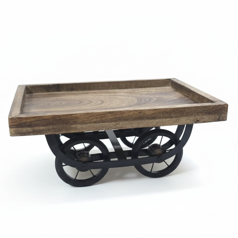 Artisan-Crafted Wooden Serving Tray | The Perfect Home Accent