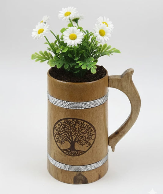 Modern Ceramic Flower Pot with Drainage