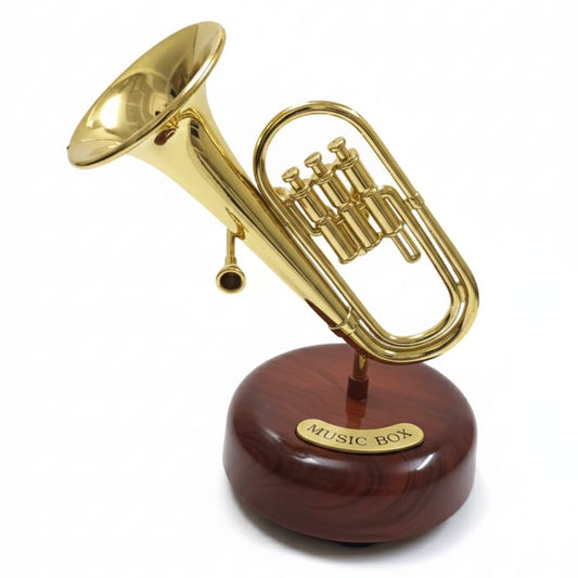 🎷 Saxophone Music Box: Fine Workmanship and Melodious Charm