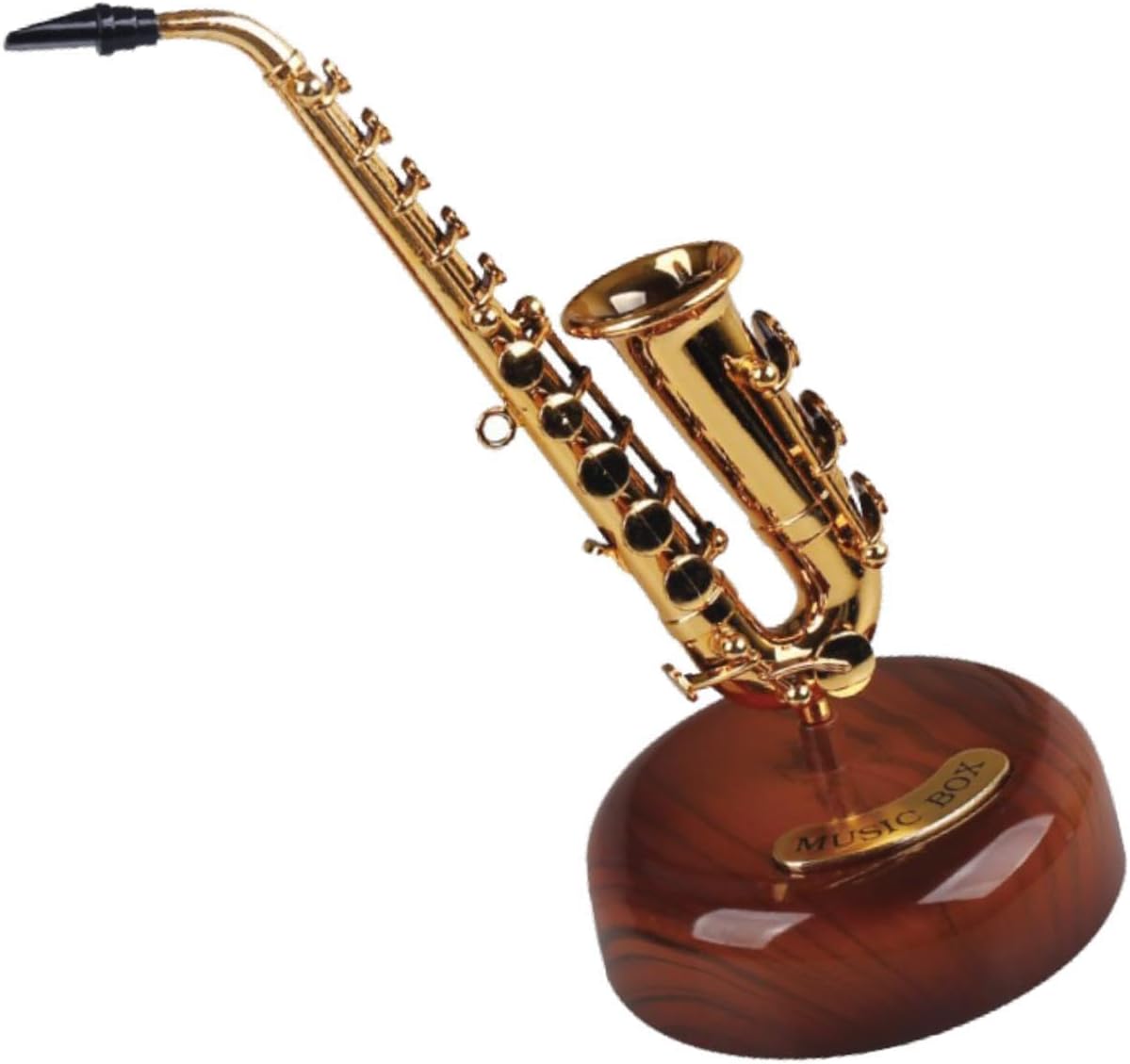🎶 Saxophone Miniature Music Box: A Timeless Melody